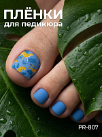 Anna Tkacheva, наклейки пленки для педикюра PR-807
