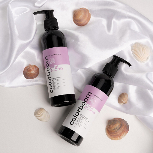 TNL, Color Boom Pink Blond - оттеночный шампунь для розового блонда, 400 мл