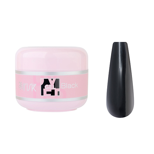 Irisk, ABC Limited collection - гель моделирующий №30 (Black), 15 мл