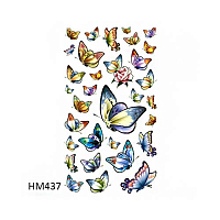 Irisk, тату переводные King Horse (10х17см, №19)