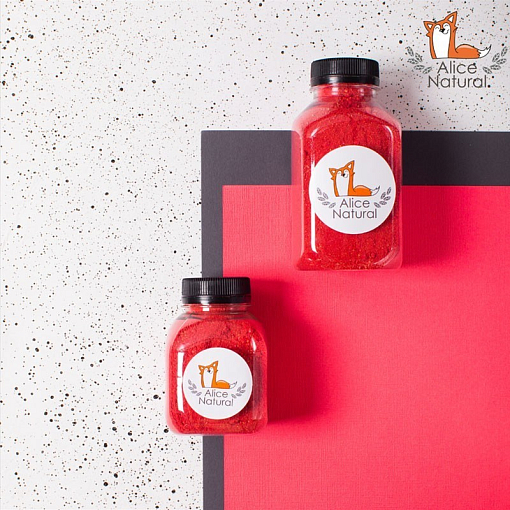 УЦЕНКА, Alice natural, бомба-шиммер большая "Сочный Арбуз"