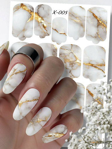 Anna Tkacheva, мини наклейки пленки для маникюра X-005