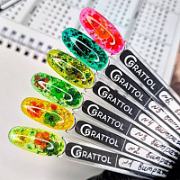 Grattol, гель-лак "Vitrage" (№04), 9 мл