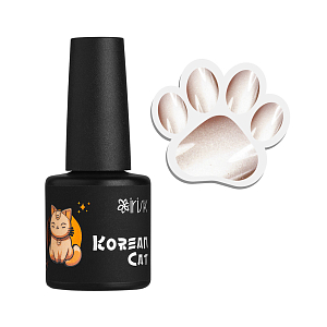 Irisk, Korean Cat - магнитный гель-лак "Кошачий глаз" №03, 10 мл