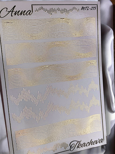 Anna Tkacheva, слайдер-дизайн MilliArt металлик MTL-275