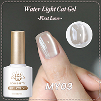 Born Pretty, Water Light Cat Magnetic Gel - магнитный гель-лак "кошачий глаз" MY03, 10 мл