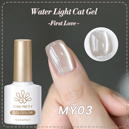 Born Pretty, Water Light Cat Magnetic Gel - магнитный гель-лак "кошачий глаз" MY03, 10 мл