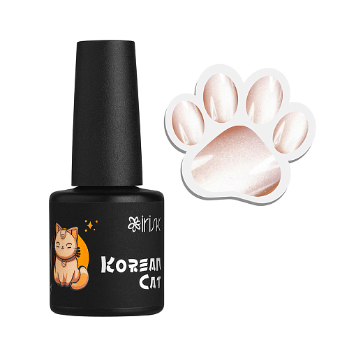 Irisk, Korean Cat - магнитный гель-лак "Кошачий глаз" №02, 10 мл