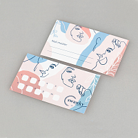 Swanky Stamping, набор визиток для Мастера (Тонкие линии)