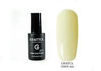 Grattol, гель-лак "Onyx" (№02), 9 мл