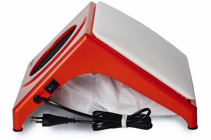 Max, Storm 4 - мощный настольный пылесос (красный с белой подушкой), 32Вт