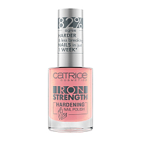Catrice, Iron Strength Hardening Nail Polish - лак для ногтей (03 Lovely Rose Quartz розовый), 10 мл