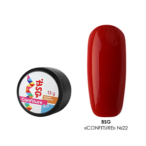 BSG, Confiture - жёсткий гель для наращивания №22 (низкая вязкость), 13 гр