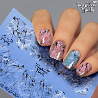 Fashion Nails, слайдер-дизайн "AEROgraphy" №19