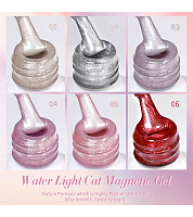 Born Pretty, Water Light Cat Magnetic Gel- магнитный гель-лак кошачий глаз WL-01, 10 мл