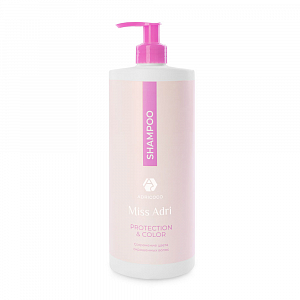 Adricoco, Miss Adri Protection & color - шампунь для окрашенных волос, 1000 мл
