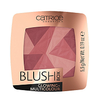 Catrice, Blush Box Glowing + Multicolour - румяна (020 It´s wine o´clock ягодно-винный)