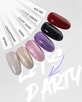 MoodNail, Party set Fairy dust - светоотражающий гель-лак (фиолетовый), 10 гр