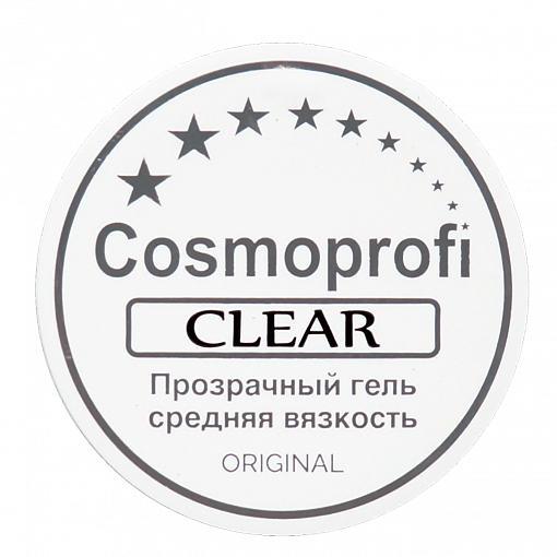 Cosmoprofi, гель однофазный (Clear), 50 гр