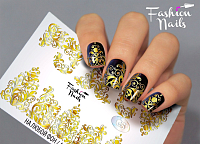Fashion Nails, слайдер-дизайн "Galaxy" №05