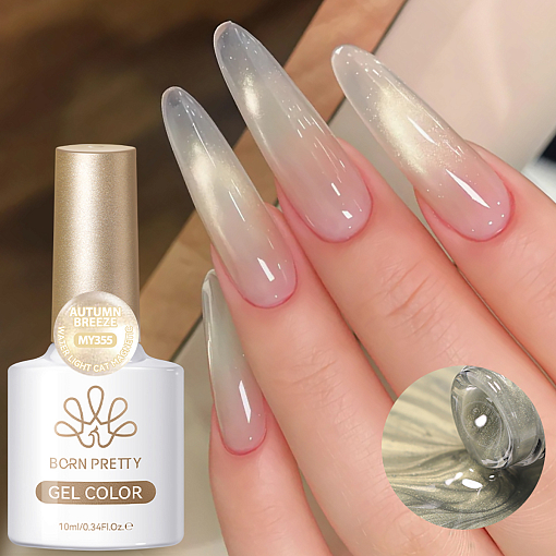 Born Pretty, Water Light Cat Magnetic Gel - магнитный гель-лак "кошачий глаз" MY355, 10 мл