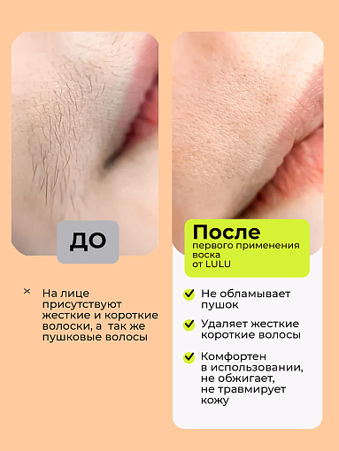 Lilu, набор воск полимерный для лица Exclusive Wax (черный, белый), 2 х 140 гр