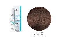 TNL, Million Gloss - крем-краска для волос (6.23 Темный блонд перламутровый золотистый), 100 мл
