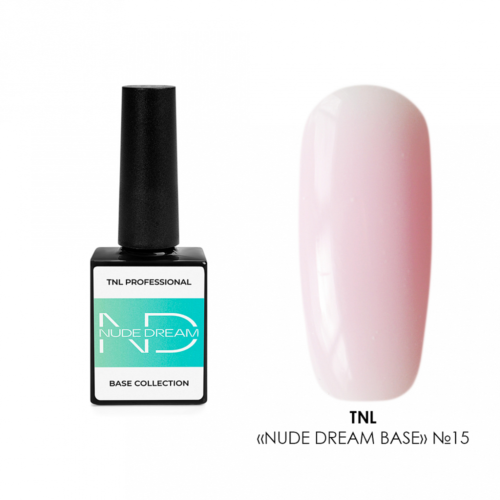 TNL, Nude dream base - цветная база №15, 10 мл