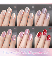 Born Pretty, Water Light Cat Magnetic Gel- магнитный гель-лак кошачий глаз WL-01, 10 мл