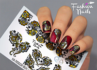 Fashion Nails, слайдер-дизайн "Galaxy" №40