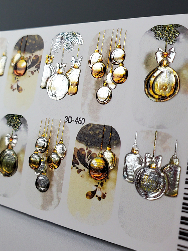 Anna Tkacheva, 3D хрустальный слайдер 3D480 (crystal)