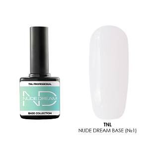 TNL, Nude dream base - цветная база №01, 10 мл