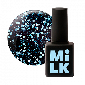 Milk, Soda Art Effect - декоративный топ с глиттером (Blue), 9 мл