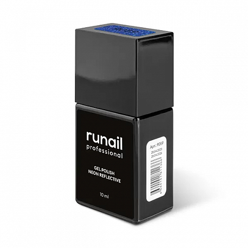 RuNail, гель-лак неоновый светоотражающий №9059, 10 мл