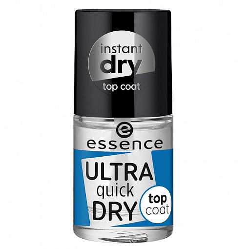 Essence, ultra quick dry top coat — топ для быстрого высыхания лака, 8 мл