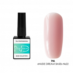 TNL, Nude dream base - цветная база №22, 10 мл