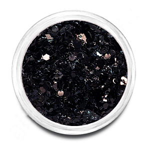 Puf, декор конфетти "Хлопушка" (black)