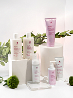 Adricoco, набор №119 шампунь, бальзам, крем-флюид CURLY для кудрявых, вьющихся волос