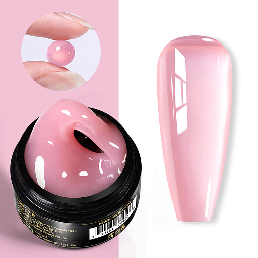 Born Pretty, Jelly Non Stick hand extension gel - гель-пластилин для наращивания NEG28, 15 мл