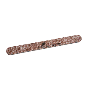 TNL, пилка для ногтей узкая 180/240 экстра-класс (коричневая), 1 шт