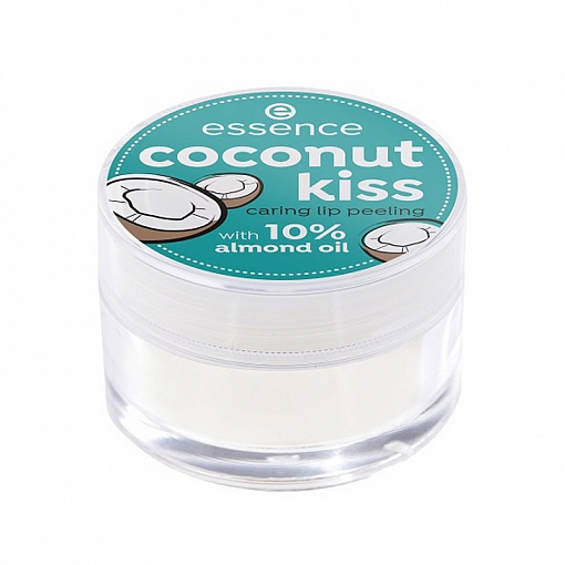 Essence, coconut kiss — скраб для губ ухаживающий (т.01)