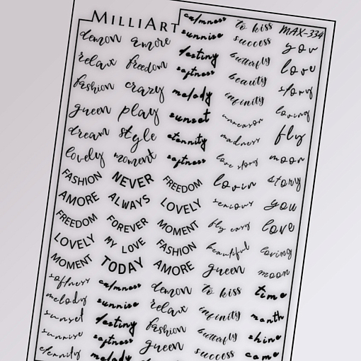 Anna Tkacheva, слайдер-дизайн MilliArt Max-334