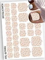 Anna Tkacheva, наклейки пленки для педикюра PR-769