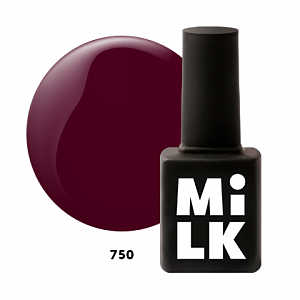 Milk, гель-лак Lip Cream №750 (Black Velvet), 9 мл