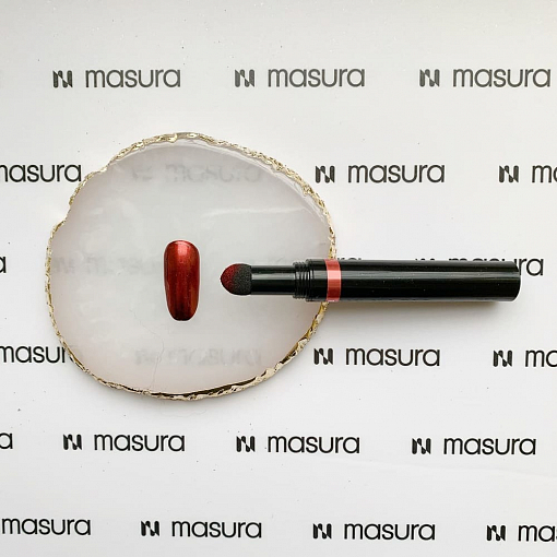 Masura, ручка-втирка (хром красный)