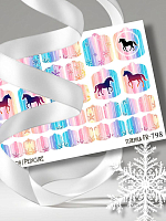 Anna Tkacheva, наклейки пленки для педикюра PR-798