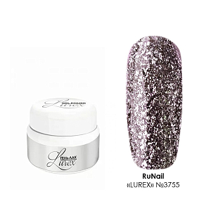 RuNail, Lurex - гель-лак с глиттерными блестками №3755, 5 гр