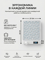 Aeropuffing, вытяжка беспроводная профессиональная для маникюра и педикюра AeroVacuum Batt, 24 Вт