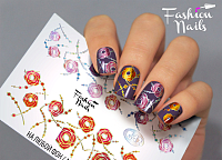 Fashion Nails, слайдер-дизайн "Galaxy" №42