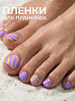 Anna Tkacheva, наклейки пленки для педикюра PR-841